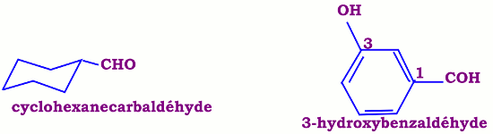 aldehydes cycliques