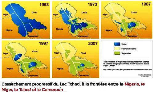 assechement lac tchad