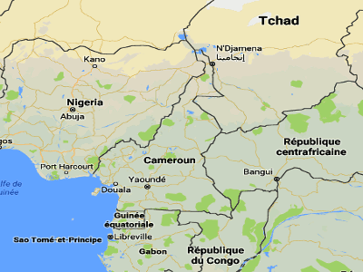 cameroun et pays limitrophes