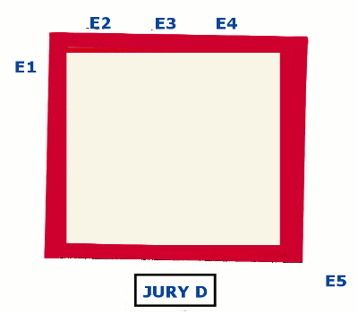 place jury praticable gymnastique